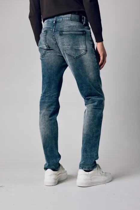 HENSEN JEANS  SLIM FIT  GRIJS