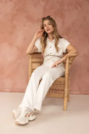 Lexi Denim Jumpsuit |  Wit