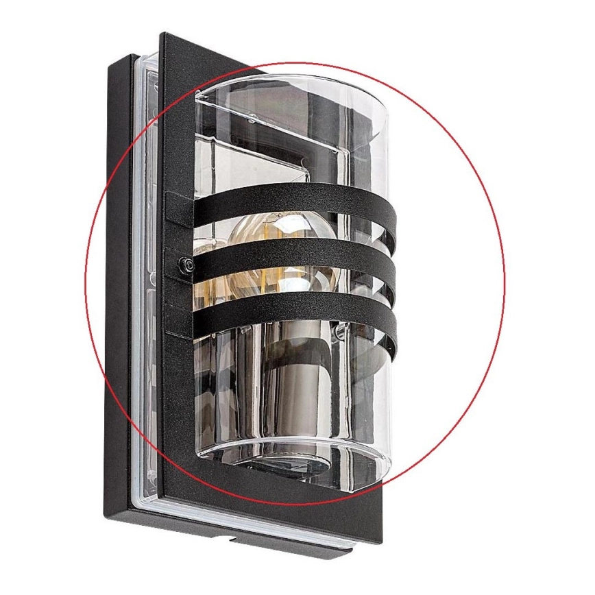 RABALUX  RESERVE GLAS E27 DOORZICHTIG